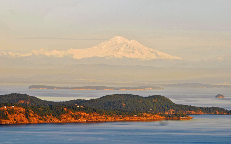 View of Salt Spring Island, British Columbia